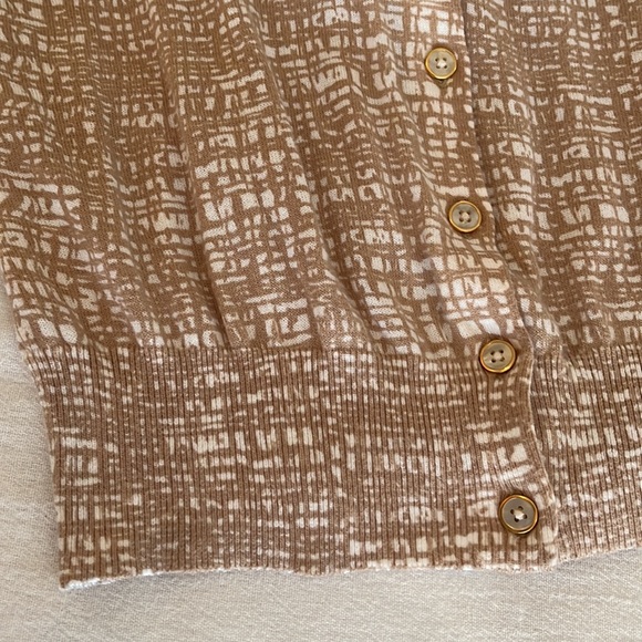 Banana Republic Cardigan Button Down 3/4 Sleeve Size Petite M NWOT - Picture 5 of 13